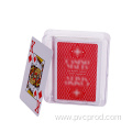 Customized plastic casino poker cards